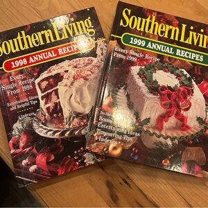 1998 and 1999 Southern Living Cookbooks